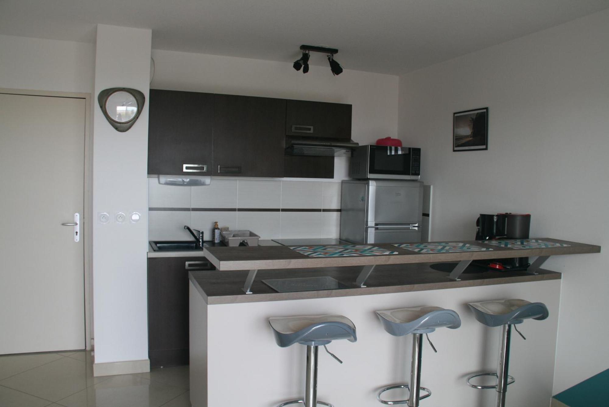 T2 moderne avec terrasse a 100m de la plage et parking sécurisé 4 PERS MAXI Saint-Pierre-la-Mer  Esterno foto